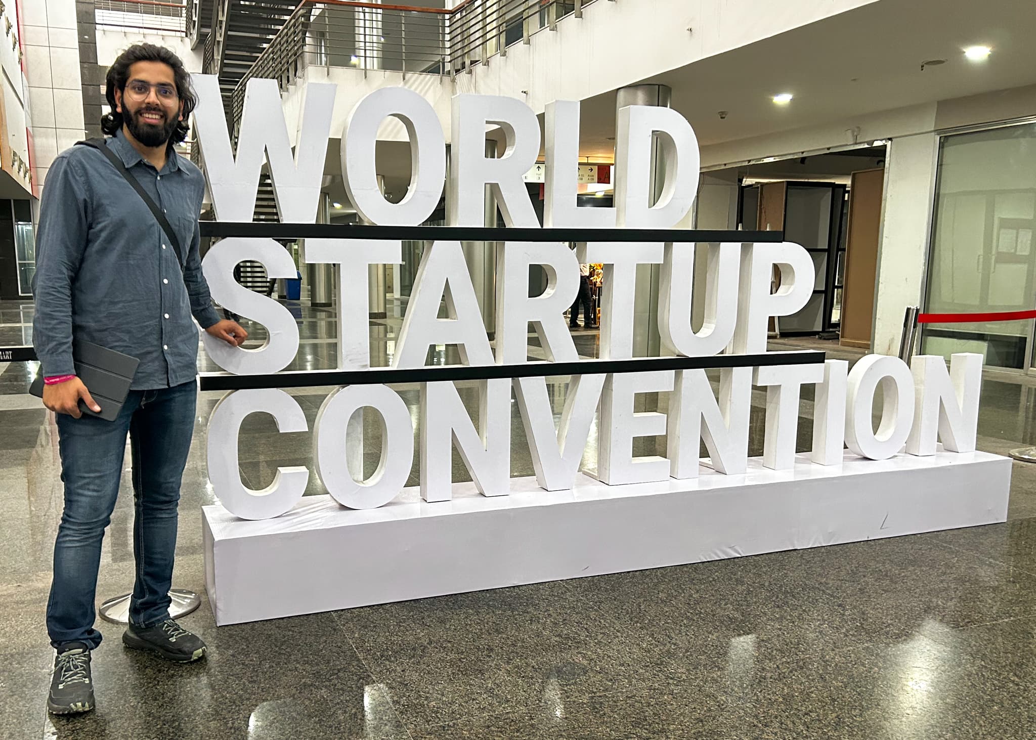 Attending World zStartup Convention in 2023.